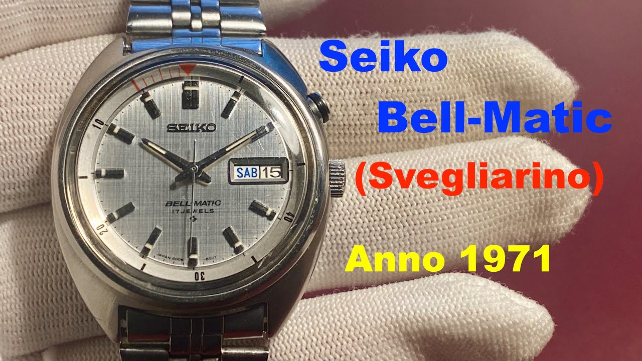 Seiko Bell Matic (Svegliarino) Anno1971.
