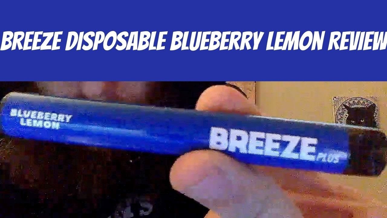 Breeze Disposable Blueberry Lemon Review