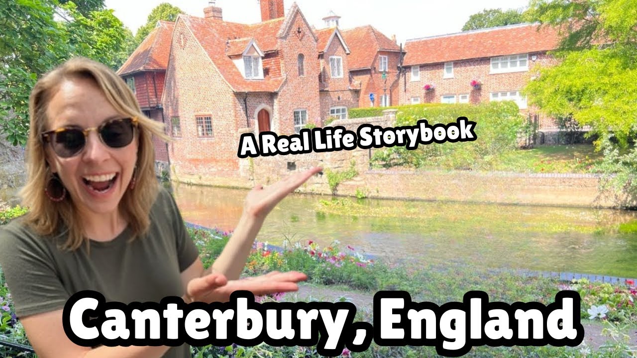 We wanted to find a storybook village, and we found it in Canterbury!