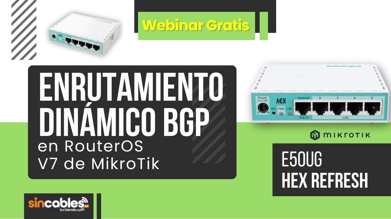 Enrutamiento Dinámico BGP en RouterOS V7 de MikroTik