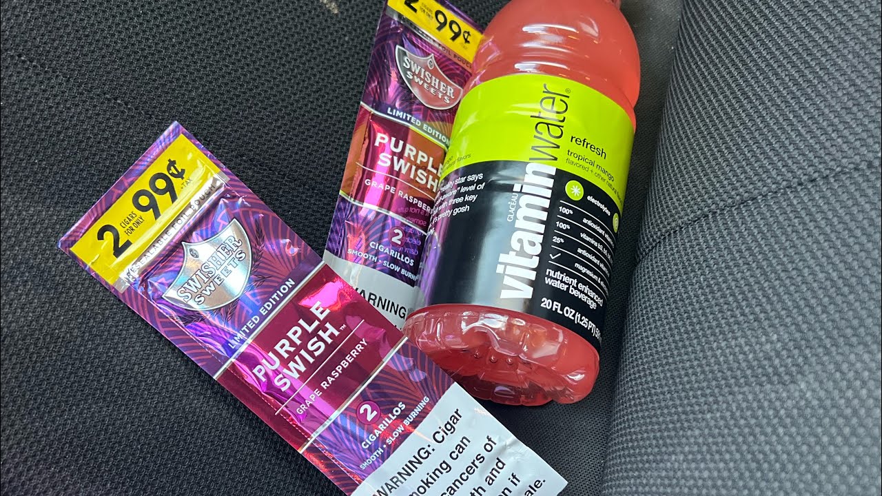 I FOUND SOME UNIQUE SWISHERS SWEETS THE FLAVOR IS GRAPE RASPBERRY! (PURPLE SWISH)