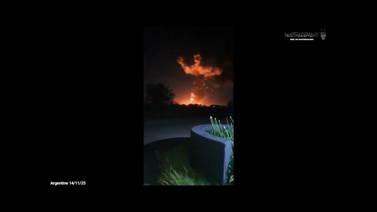 🇦🇷 Explosion in Buenos Aires, Argentina