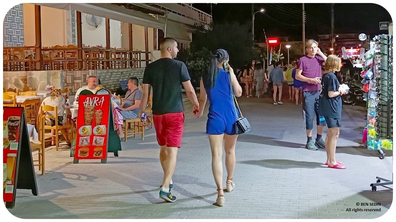 Sarti at night - Sithonia, Chalkidiki, Greece