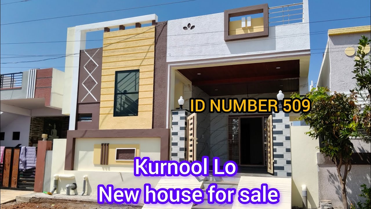 ID NUMBER 509 kurnool Lo New house for sale loan available please like share comment subscribe 
