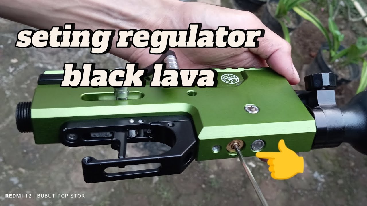 CARA SETING REGULATOR BLACK LAVA SISTEM FX Impact