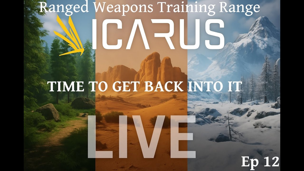 Icarus OPERATIONS (Olympus) Ep1 - Operation Ranged Weapon Training Ground