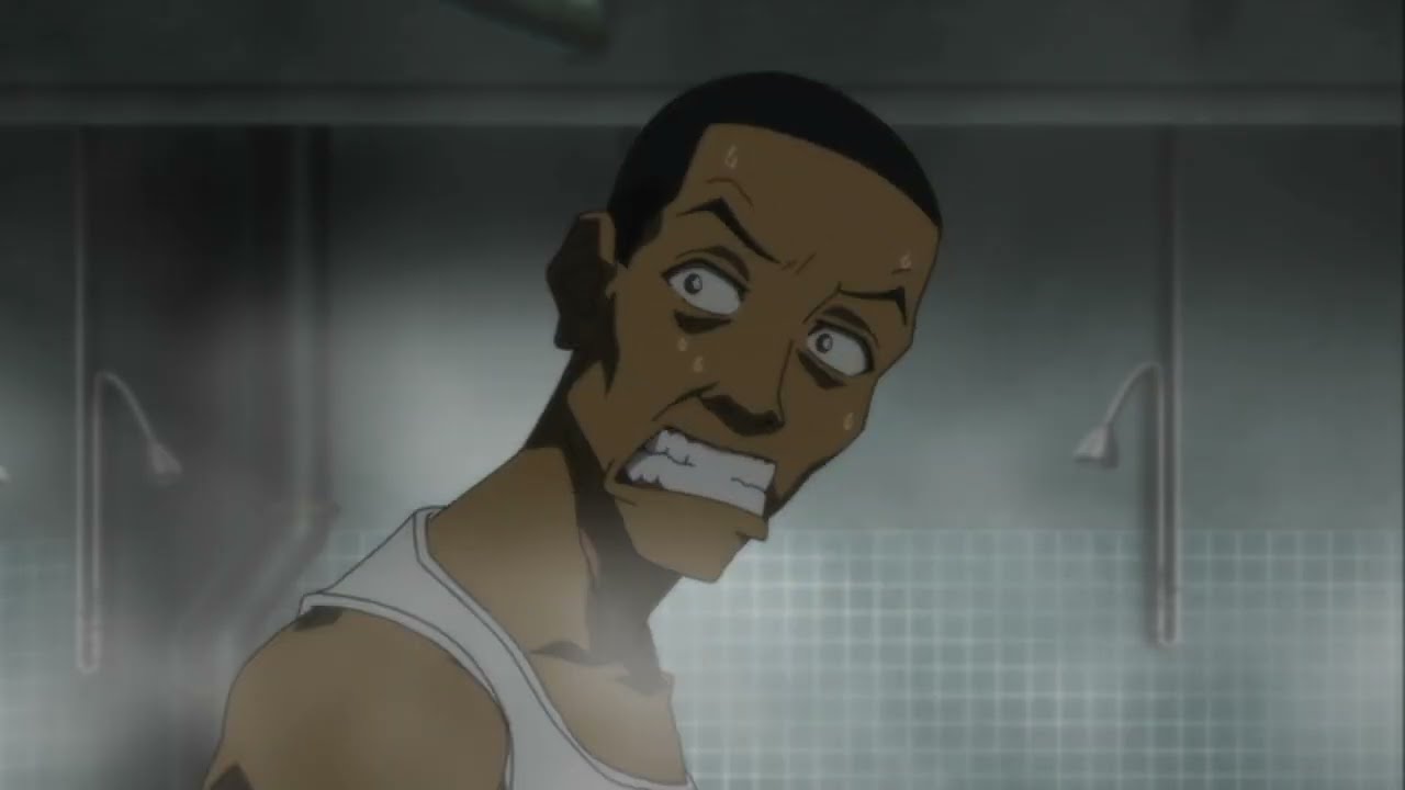 The Boondocks: S03E09 (A Date With The Booty Warrior) Funny Moments 1440p60