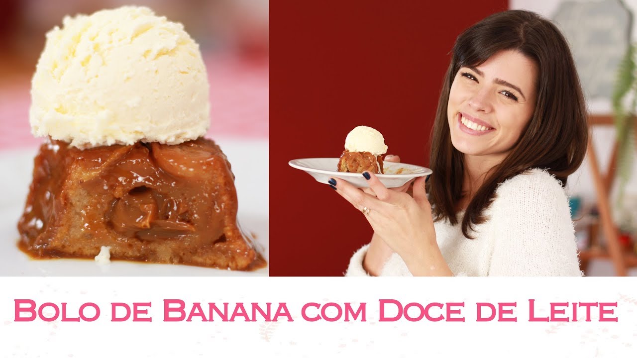 BOLO de BANANA com DOCE de LEITE ou o MELHOR bolo do mundo🎂 🍌| TPM, pra que te quero?