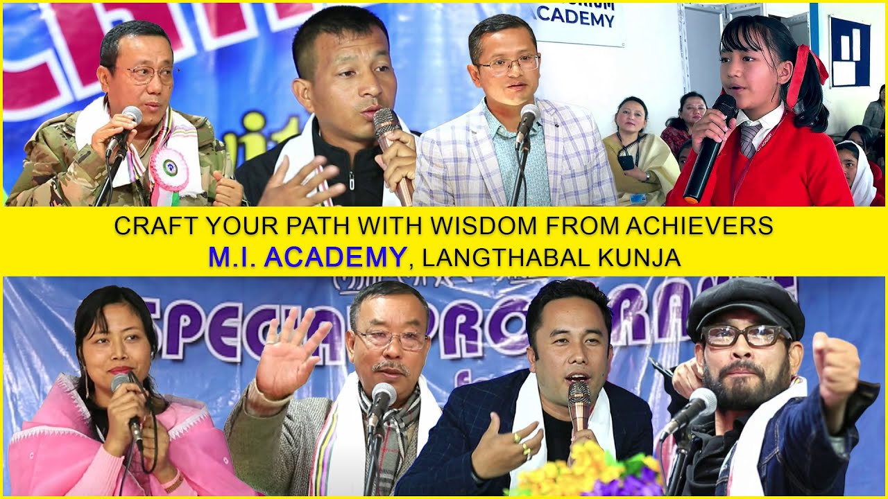Craft your path with wisdom from Achievers || MI Academy || Langthabal Kunja
