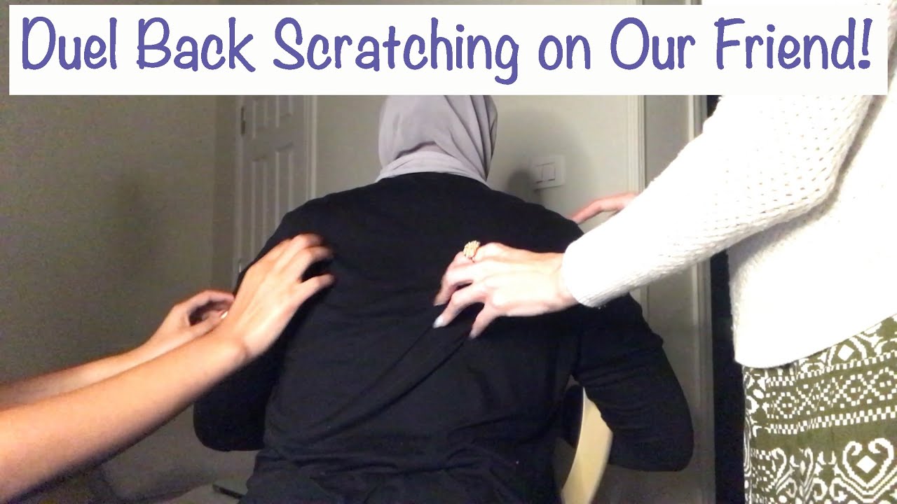 ASMR * Duel Back Scratching!! * Back Massage * Soft Spoken * ASMRVilla