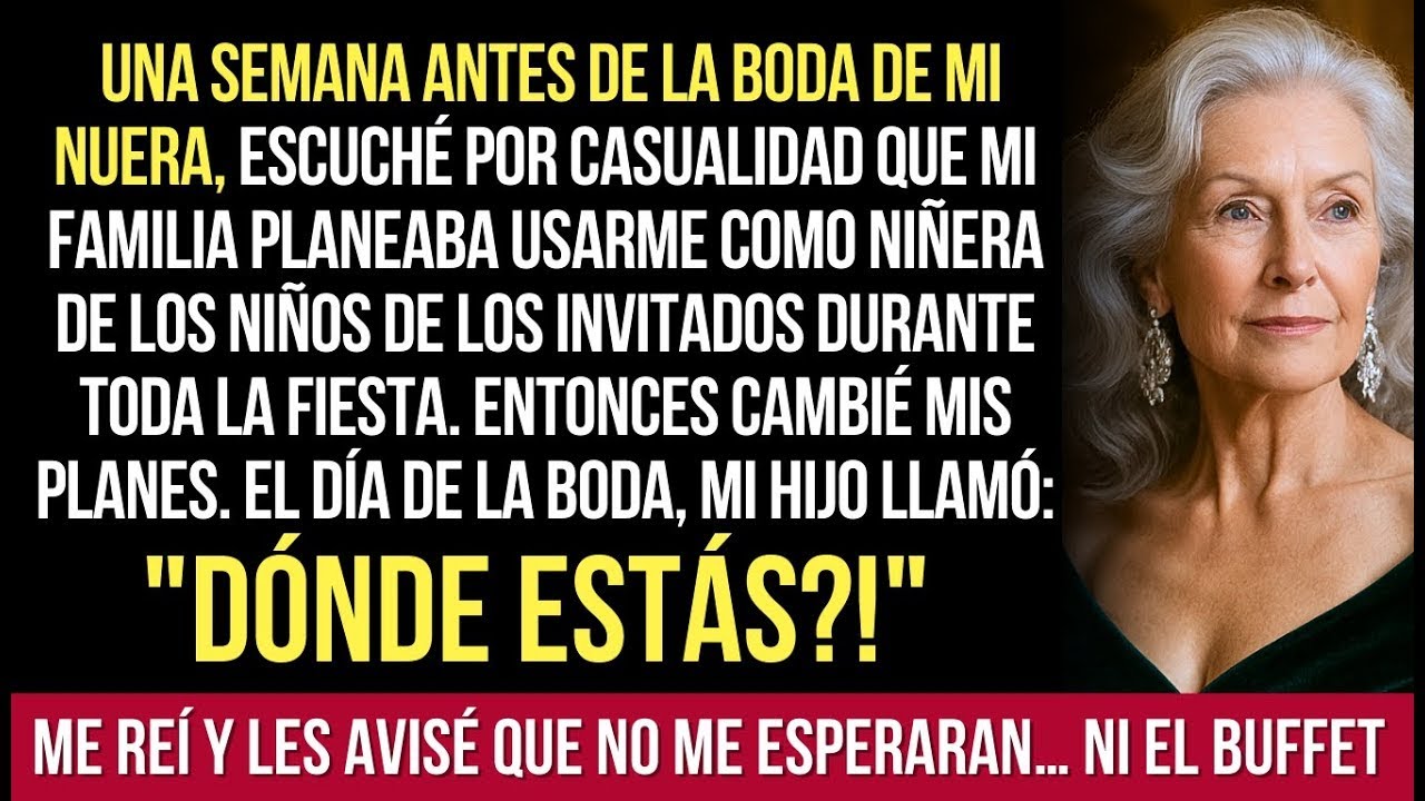 Escuché Que Mi Familia Planeaba Contratarme Como Niñera En La Boda Para 15 Niños  Cambié Mi…