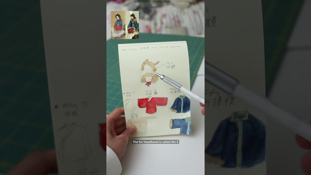 Part 0.5: making the prettiest #hanfu for a #renfaire .. #sewing #slowfashion