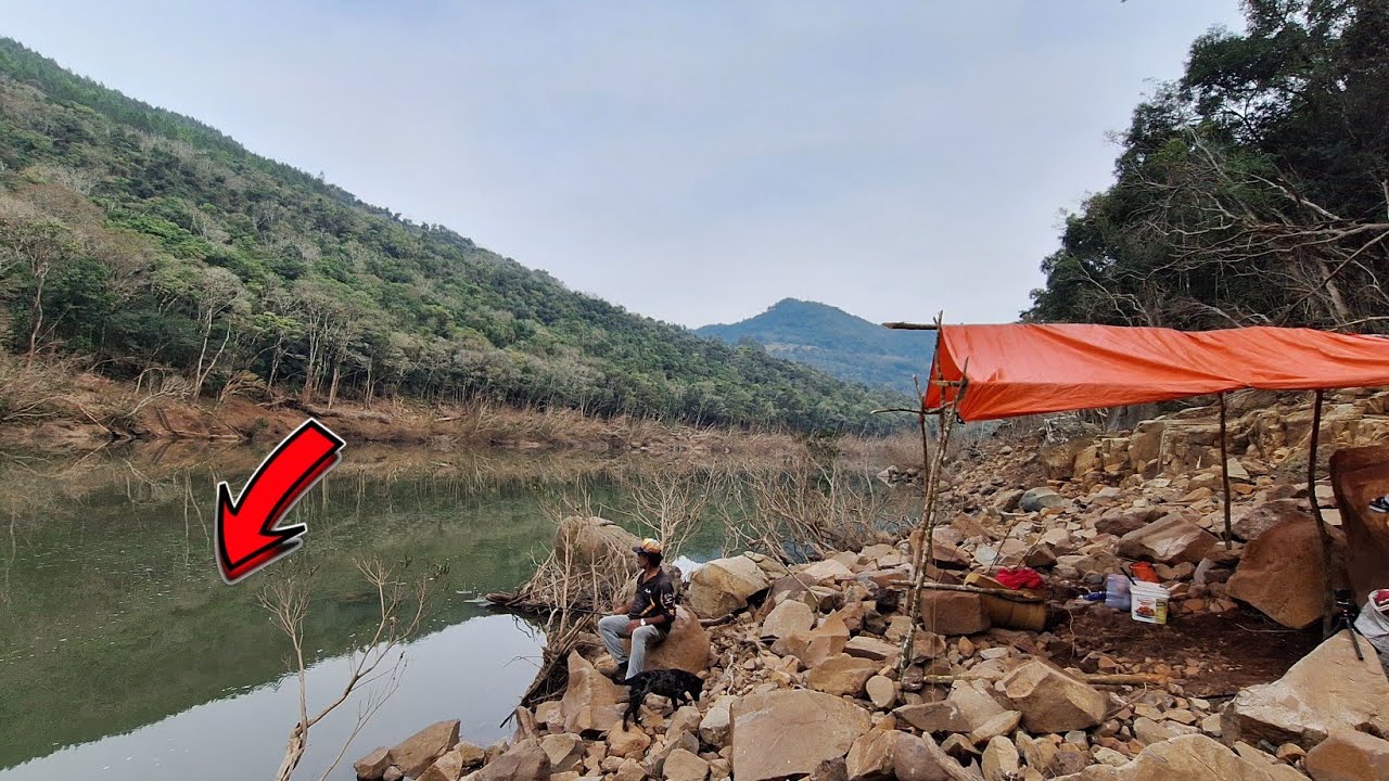 PESCARIA na CEVA de CARPA do POÇÃO | CHUVA ,FRIO E MUITA INSISTÊNCIA.