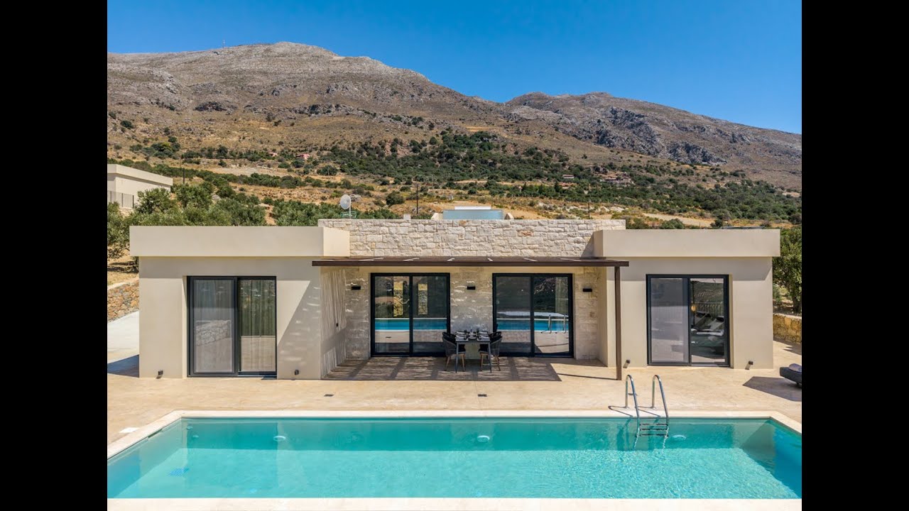 Bungalow Viada 2 blue | Ferienbungalow auf Kreta bei Plakias mit privatem Pool & Meerblick.