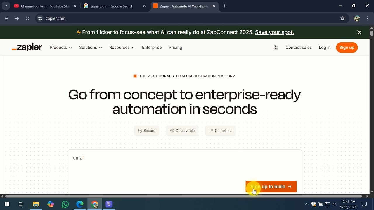 How To Connect Gmail to Zapier