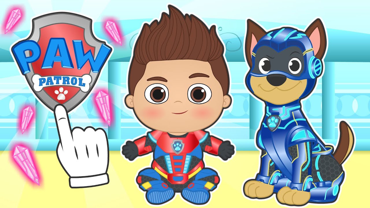 BABIES ALEX AND MAX 🐕&zwj;🦺🦸 Dress up as super patrol