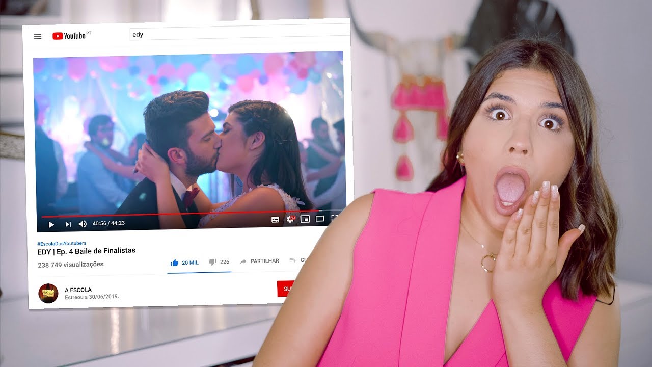 OS BASTIDORES DA ESCOLA DOS YOUTUBERS Ep.4  Baile de Finalistas | Catarina Filipe