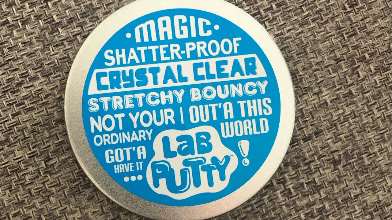 Magic shatter proof crystal clear LAB PUTTY review by Mira