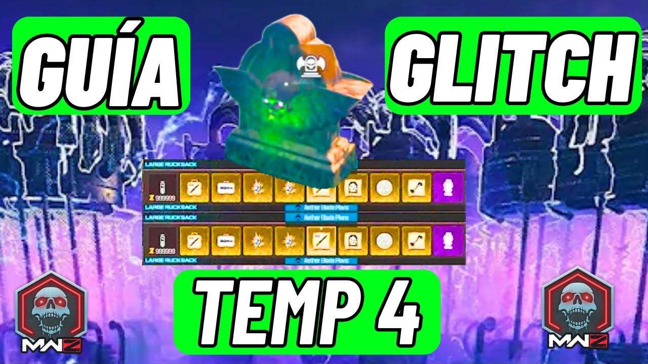GLITCH de LÁPIDA en TEMPORADA 4. Guía actualizada. No Necesitas AMPLIAR ALIJO 47 consumibles siempre