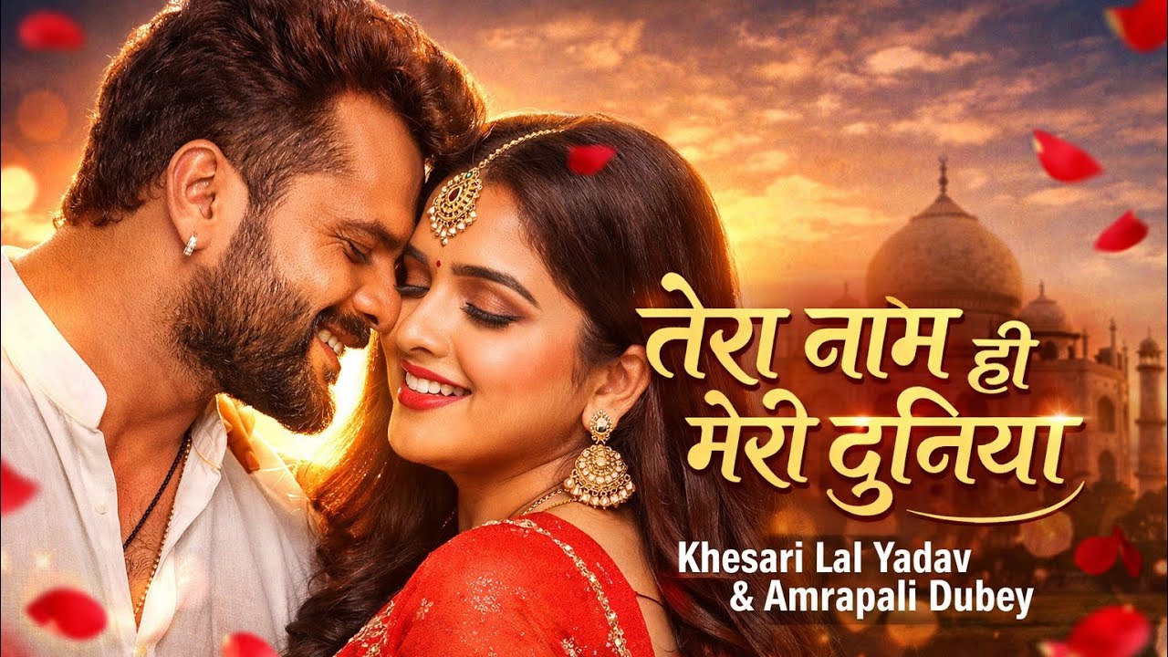 तेरा नाम ही मेरी दुनिया ❤️ | | Khesari Lal Yadav & Amrapali Dubey | Romantic Song 2026