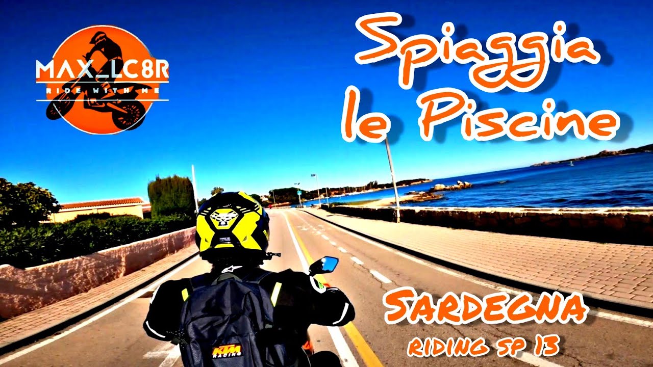 Sardegna in moto: Cannigione, Spiaggia le Piscine.🌊🧭