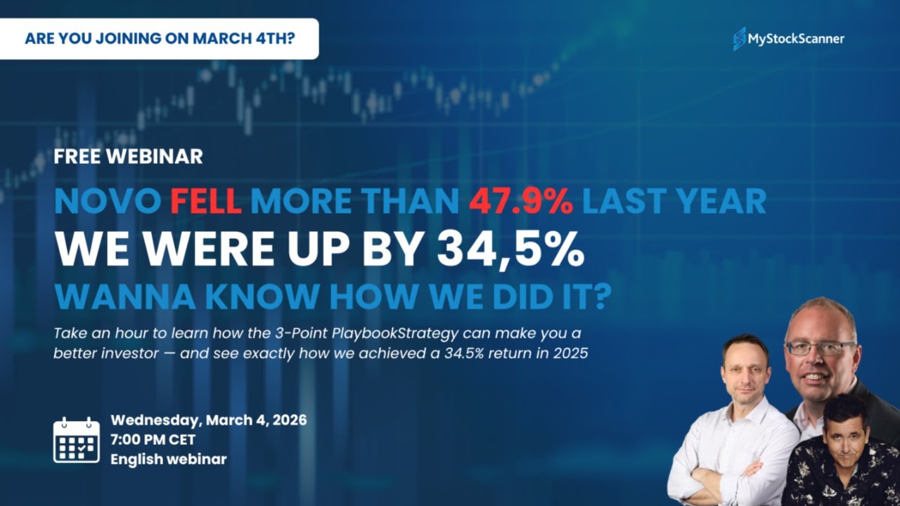 Free Webinar: While NOVO Fell 47.9%, We Grew 34.5%