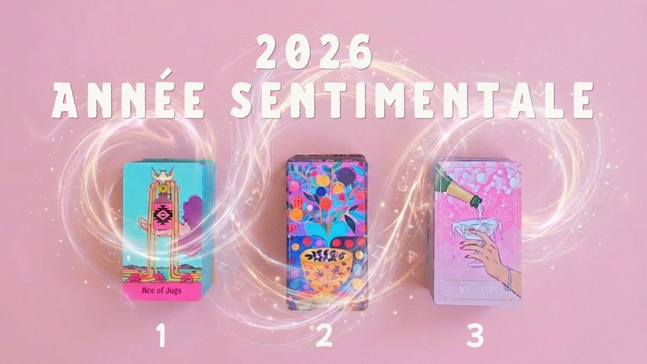 Guidance sentimentale - Votre année 2026 💖 (tirage à choix)