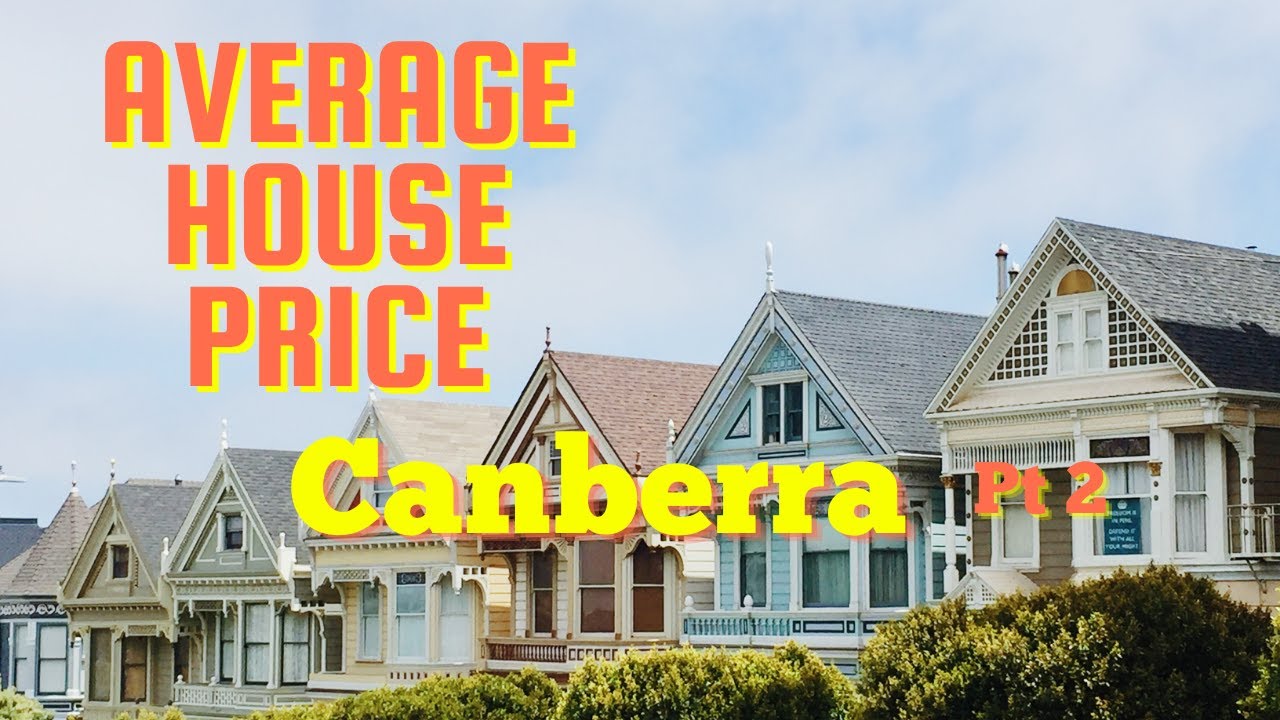 Average House Price Australia - Canberra Pt2