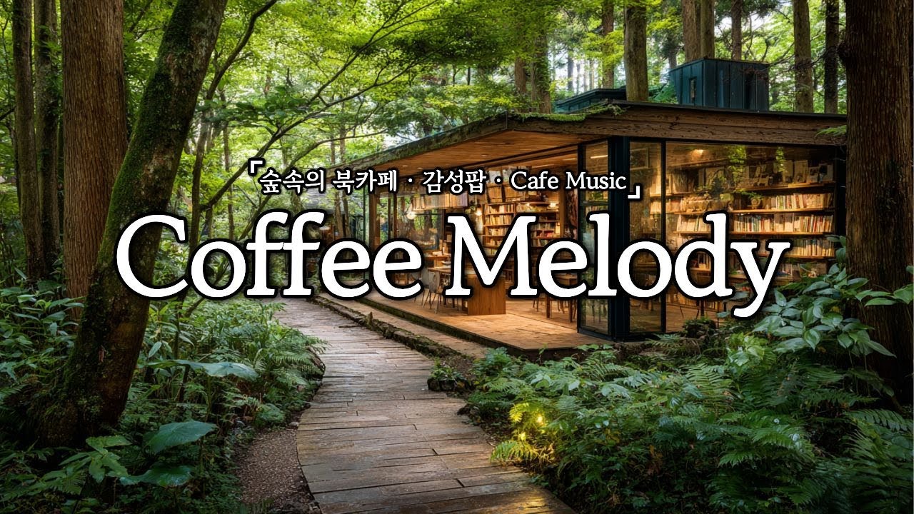🌿숲속의 북카페 | 나무 사이로 스며드는 감성 팝송🎵 | 그냥 틀어놓으세요