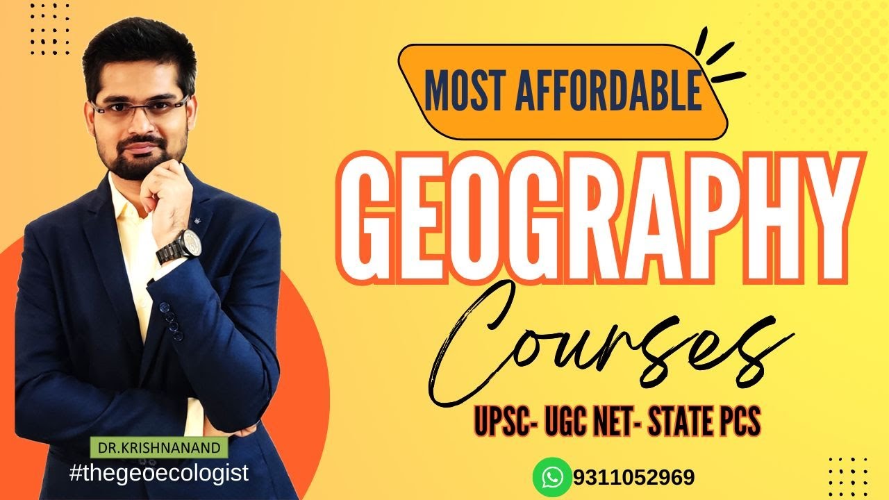 Most Affordable Geography Courses for UGC NET & UPSC