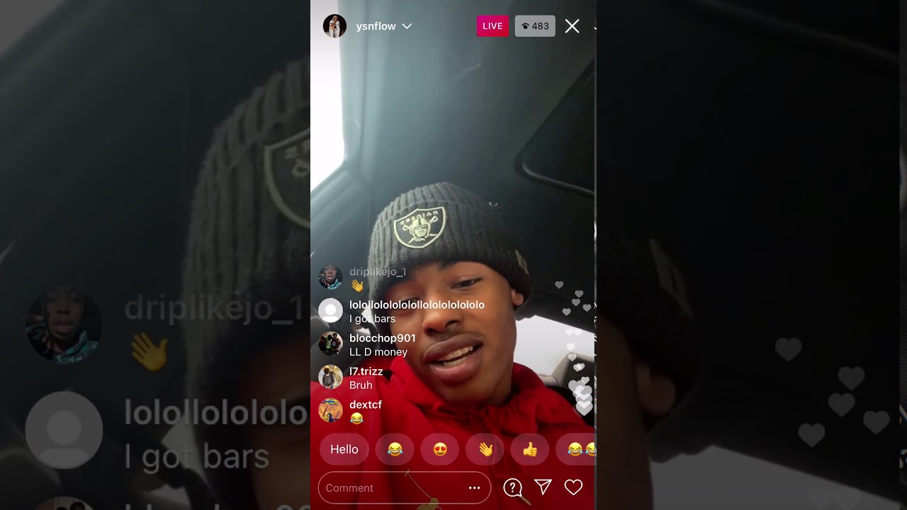 YSN Flow full IG Live 2/1/21