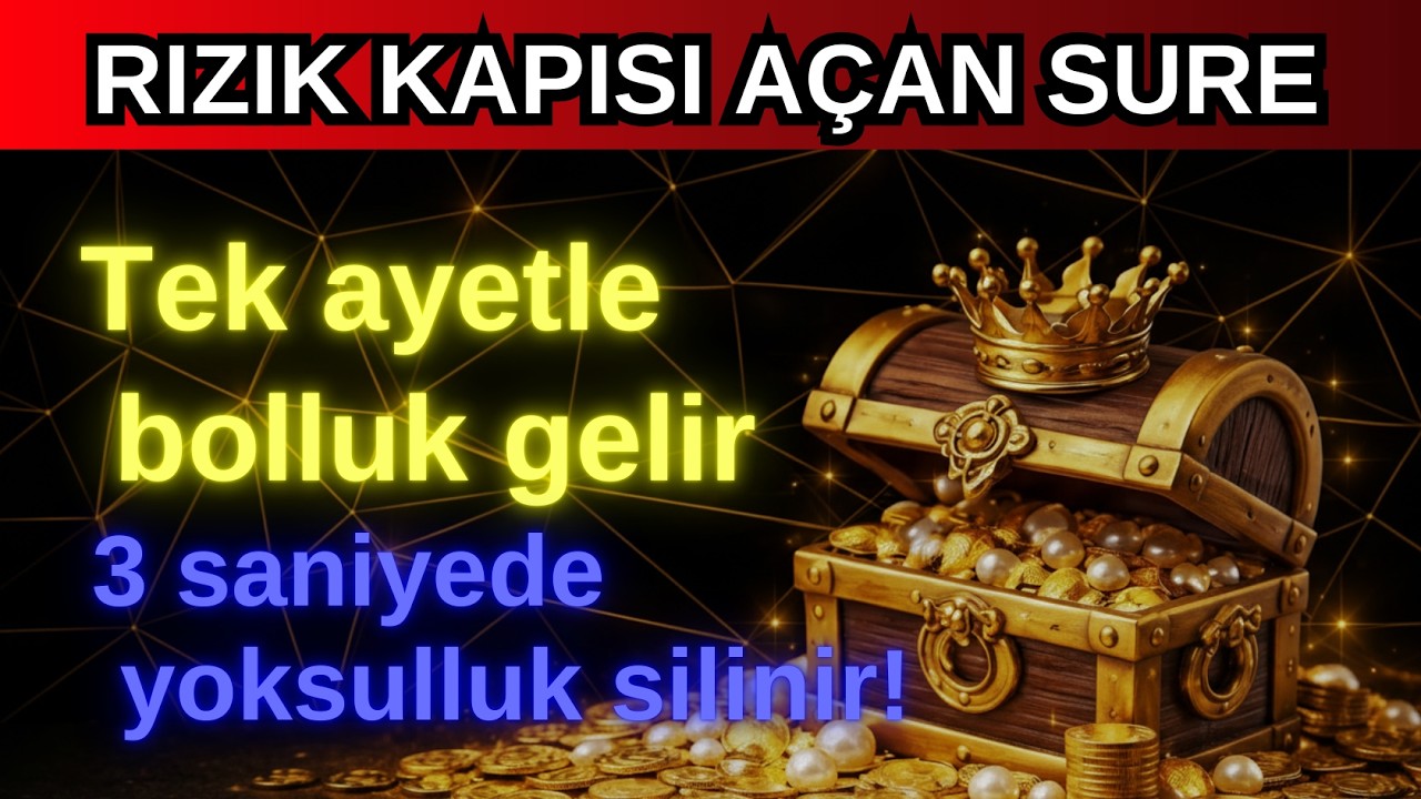 Ramazan’da Bu Duayı Dinleyin – 40 Rızık Kapısı Açılıyor!