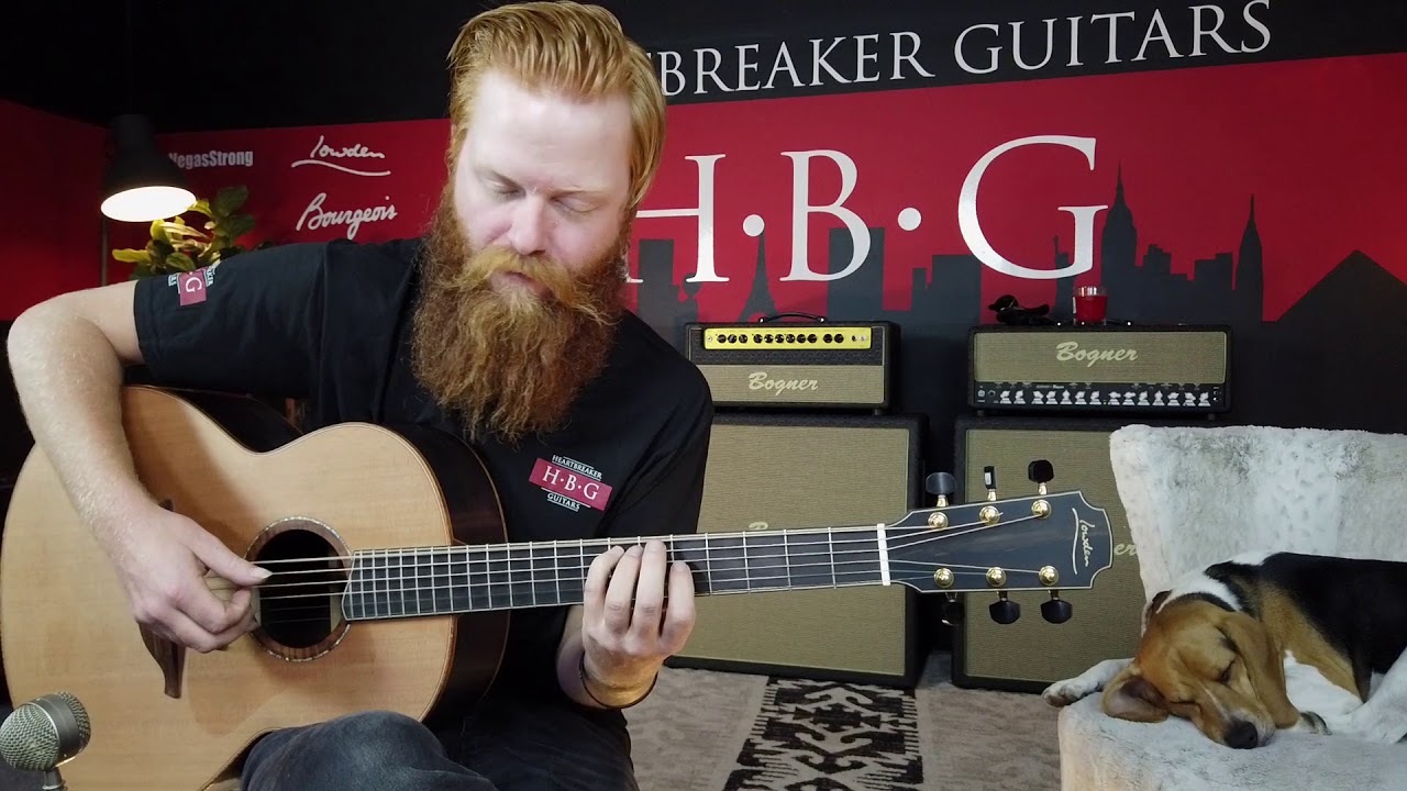 Lowden F50 Cedar / Indian Rosewood Demo with Nick Johnson