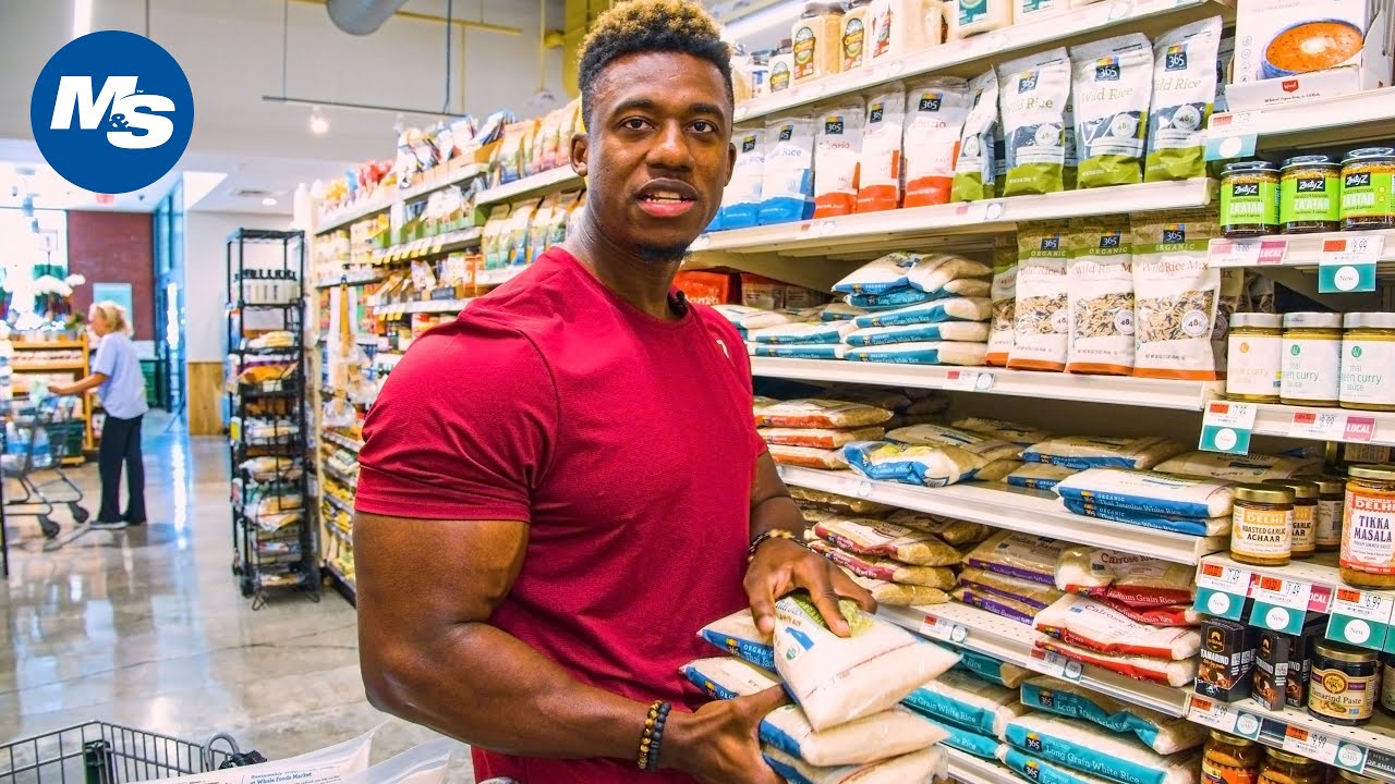 Grocery Shopping with Pro Bodybuilders | Steve Laureus' Classic Diet