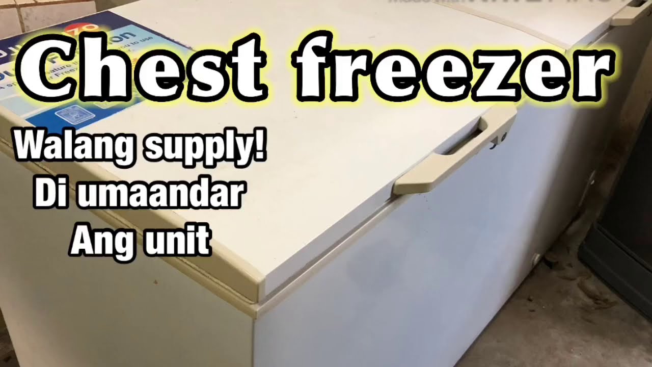 Fujidenzo freezer not working on