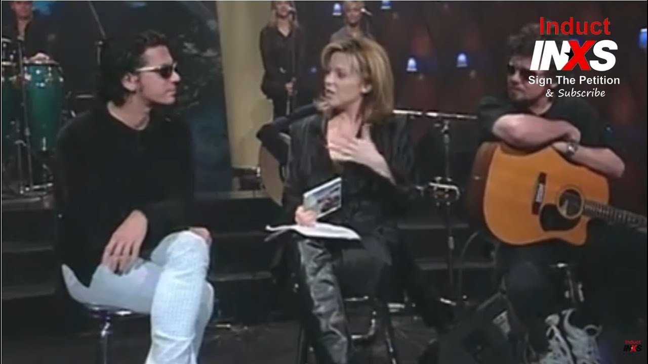 Michael Hutchence, INXS Julie Snyder Interview 1997 | Induct INXS