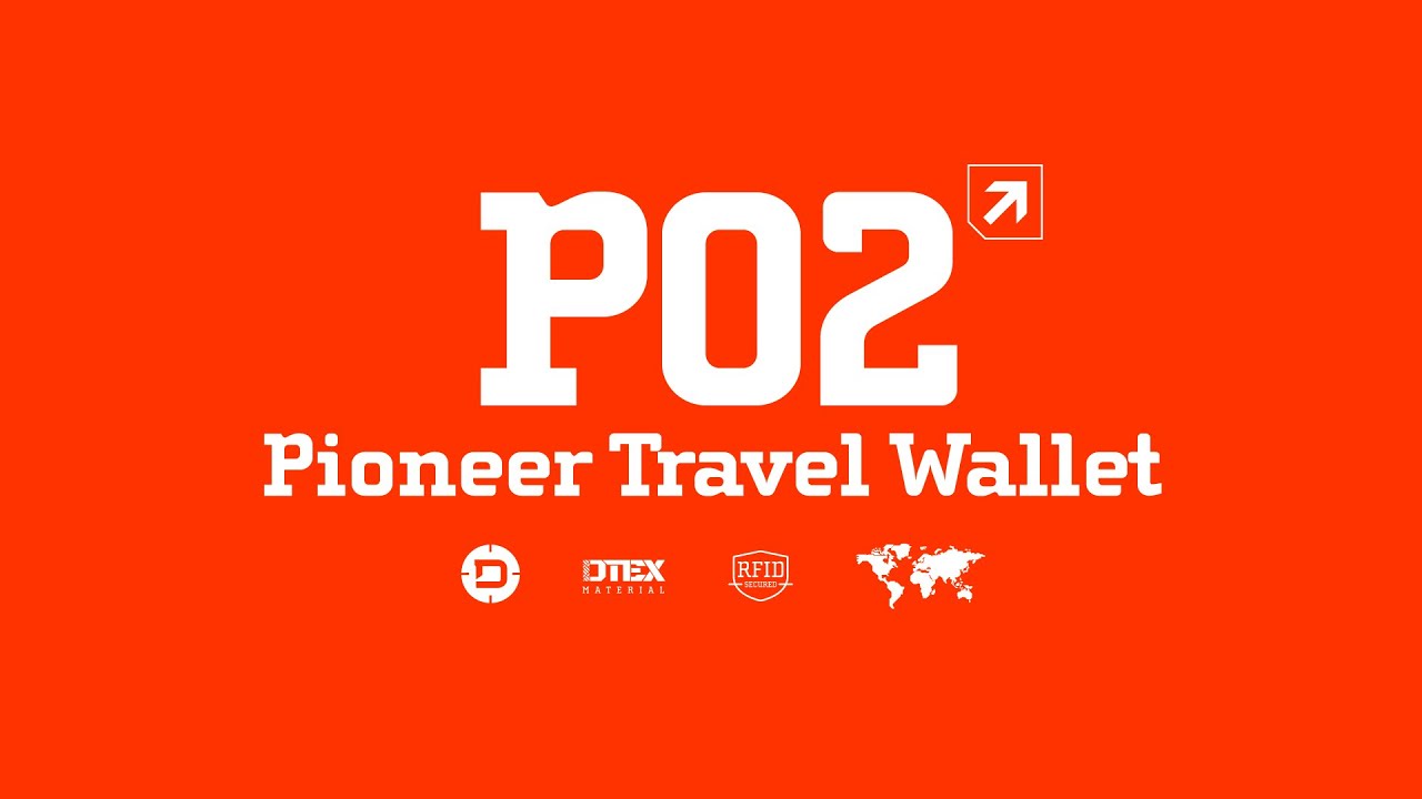 Dango Products - P02 Pioneer Travel Wallet