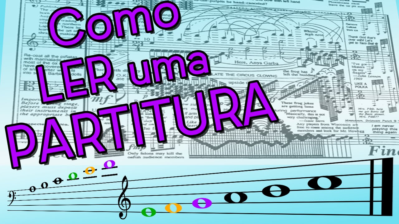 Teoria Musical - Como Ler Partituras