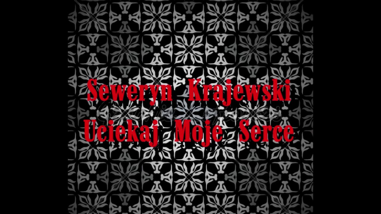 Romane gila Seweryn Krajewski - Uciekaj Moje Serce