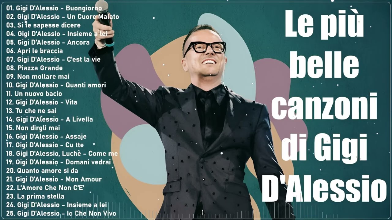Bellissima canzone di Gigi D'Alessio - Gigi D'Alessio Album Completo - Gigi D'Alessio Mix 2026