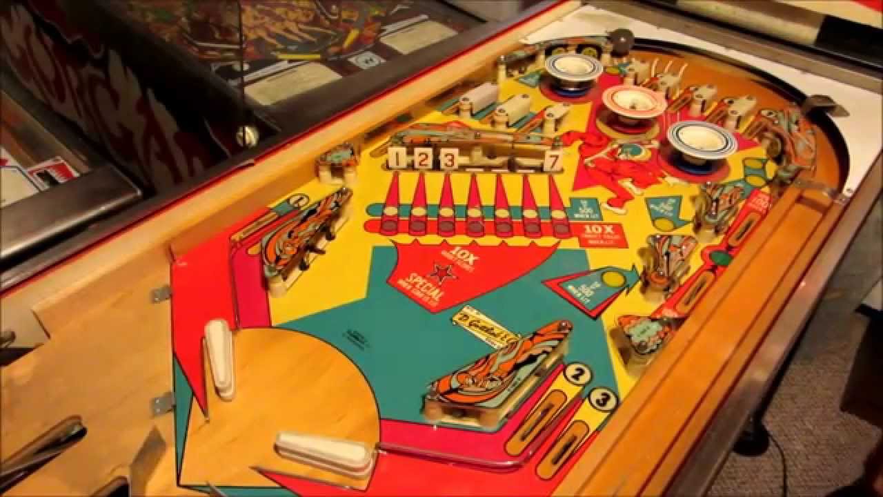 1974 Gottlieb Sky Jump Pinball Repair and Refurb - Part 1 of 5