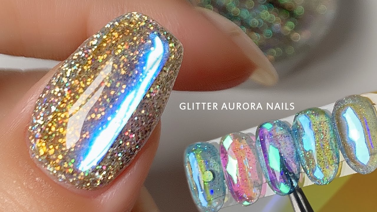Версия Aurora Nail Glitter