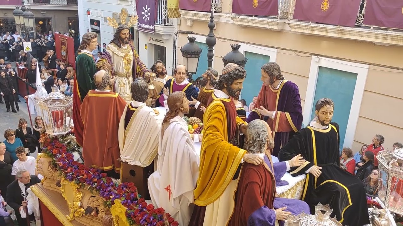 SEMANA SANTA CÁDIZ 2023 - DOMINGO DE RAMOS - NUESTRO PADRE JESÚS DEL MILAGRO EN LA SAGRADA CENA