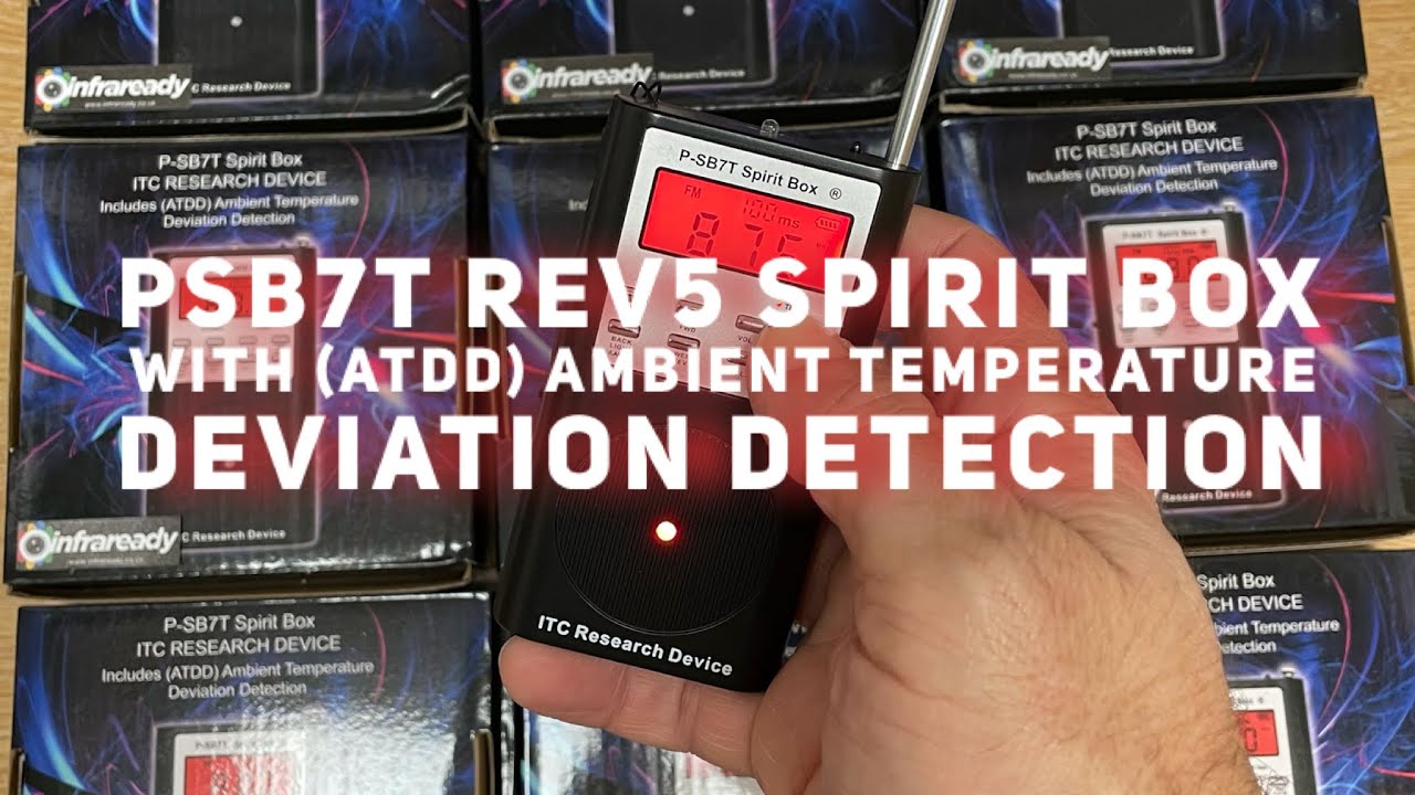 P-SB7T spirit box review