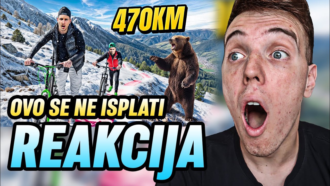SIMI i SOKOLOV SU PRELUDI! - BICIKLOM od BEOGRADA do KOPAONIKA - CHODA REAKCIJA