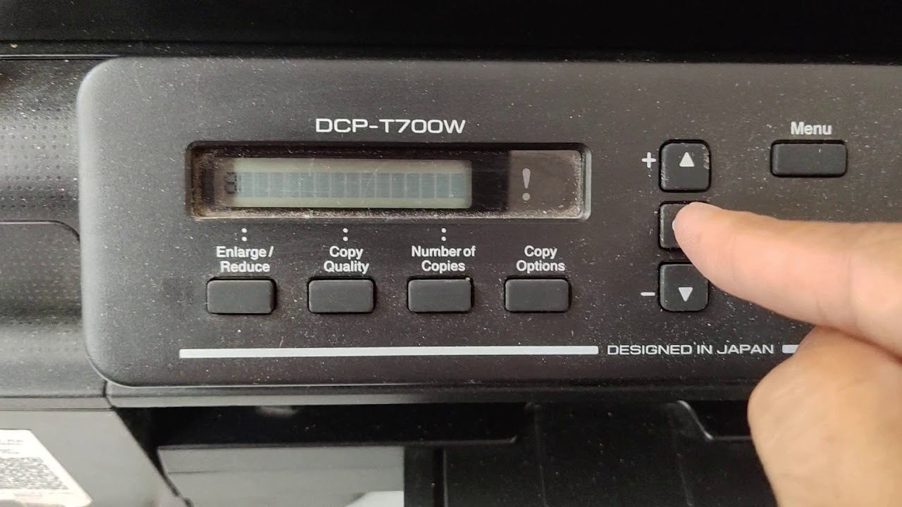 Eror print unable 32 brother T700 T710