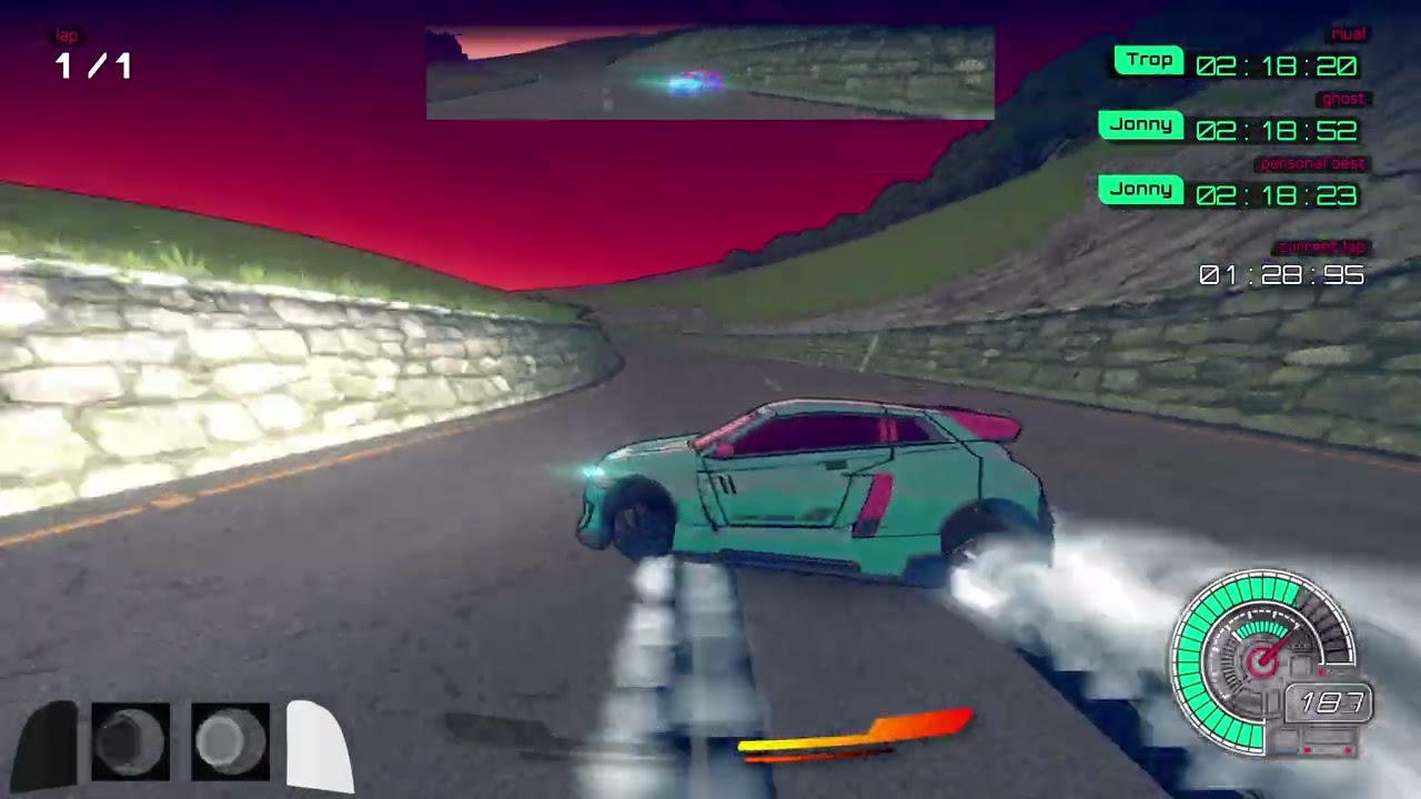 [2:18.02] HPE Jester - Twin Glen Run R - World Record | Inertial Drift