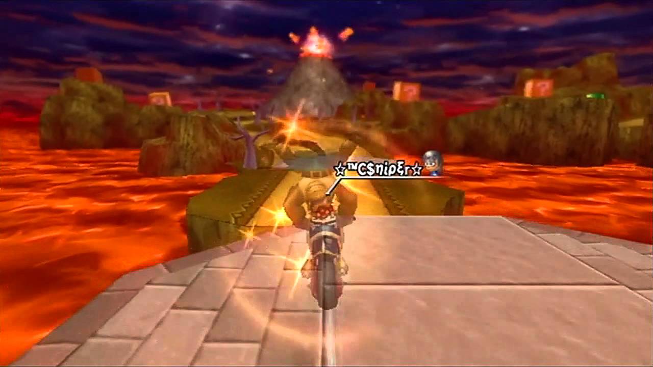 [MKWII] Time Trial Volcan Grondant No glitch by CSniper HD