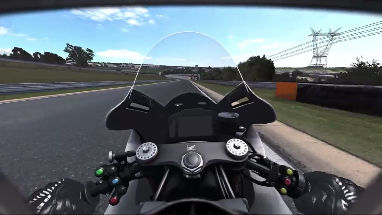 GP Bikes Zonta OEM SBK 25/6 CBR Fireblade. Kyalami lap