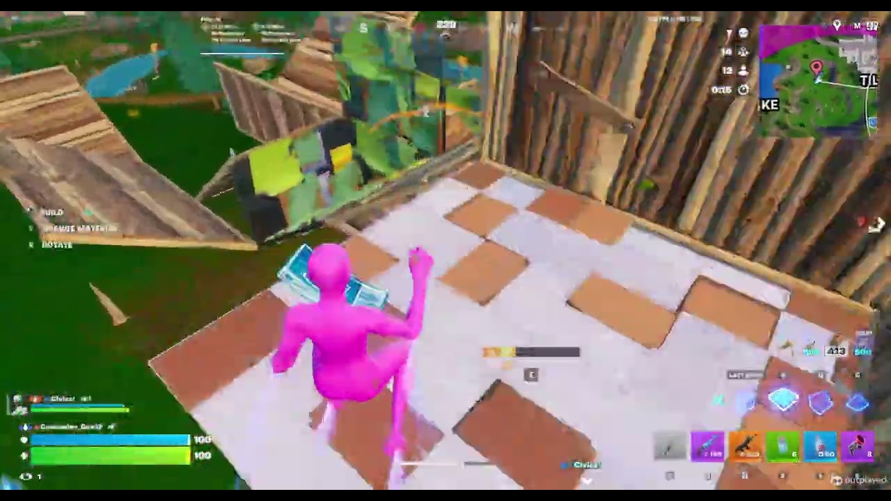 Win in Unreal reload with my duo